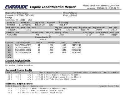 Engine Report