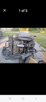 1967 Johnson seahorse 40 horsepower
